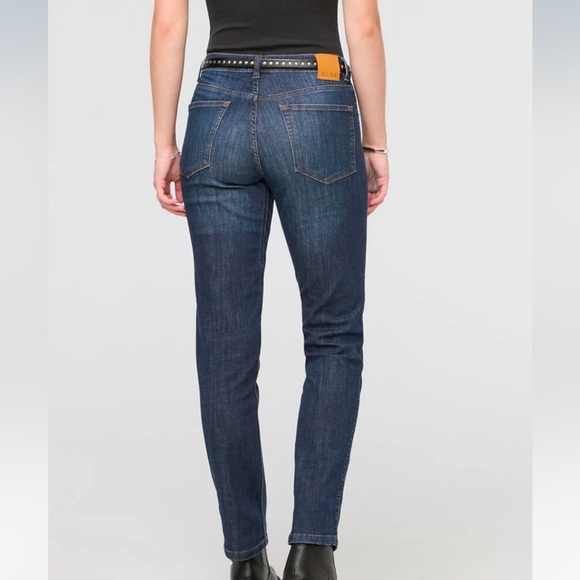 DU/ER Girlfriend Performance Denim (Vintage Black) - Picture 5 of 11